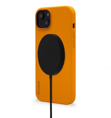 Decoded iPhone 14 Plus Kuori Silicone Backcover Apricot