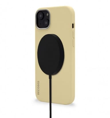 Decoded iPhone 14 Plus Kuori Silicone Backcover Sweet Corn