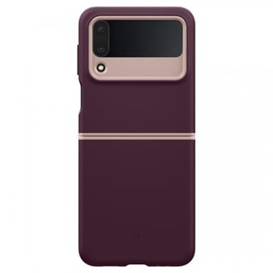 Spigen Samsung Galaxy Z Flip 4 Kuori Nano Pop Burgundy Bean