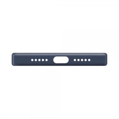 XQISIT iPhone 14 Plus Kuori Silicone Case Tummansininen