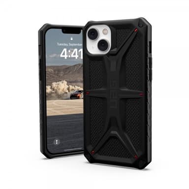 Urban Armor Gear (UAG) iPhone 14 Plus Kuori Monarch Kevlar Black