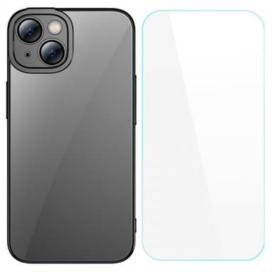Baseus iPhone 14 Kuori Glitter Series Musta