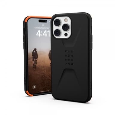 Urban Armor Gear (UAG) iPhone 14 Pro Max Kuori Civilian Musta
