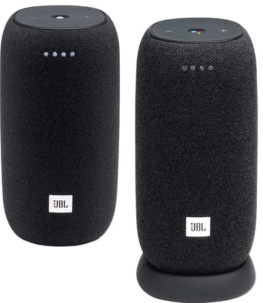 JBL Link Portable Duo langaton kaiutin + latausasema (musta)