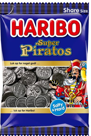 Haribo Super Piratos karkkipussi 1896