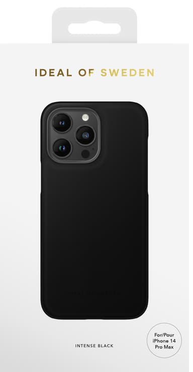 IDEAL OF SWEDEN Intense iPhone 14 Pro Max suojakuori (Intense Black)