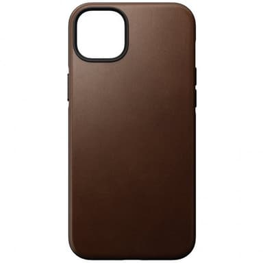 NOMAD iPhone 14 Plus Kuori Modern Leather Case Ruskea