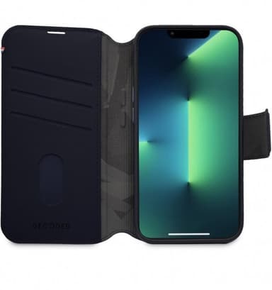 Decoded iPhone 14 Kotelo Leather Detachable Wallet Navy