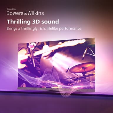 Philips 55" OLED907 4K OLED älytelevisio (2022)