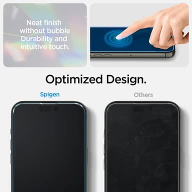 Spigen iPhone 14 Pro Max Kuori Näytönsuoja Crystal Pack Crystal Clear