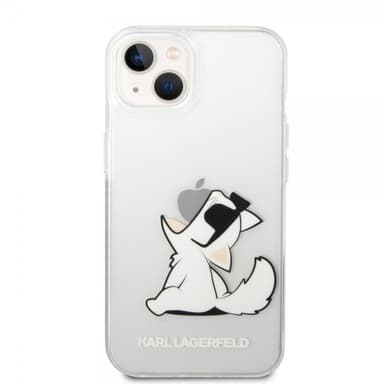 Karl Lagerfeld iPhone 14 Plus Kuori Fun Choupette Läpinäkyvä