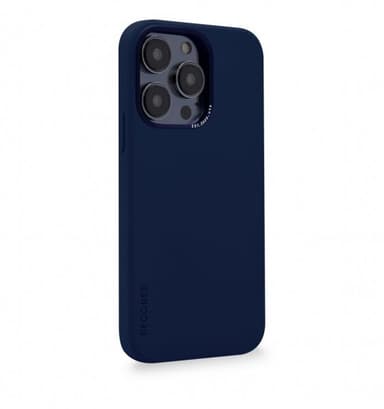 Decoded iPhone 14 Pro Max Kuori Silicone Backcover Navy Peony