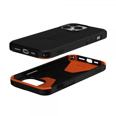 Urban Armor Gear (UAG) iPhone 14 Pro Max Kuori Civilian Musta