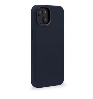 Decoded iPhone 14 Plus Kuori Leather Backcover Navy