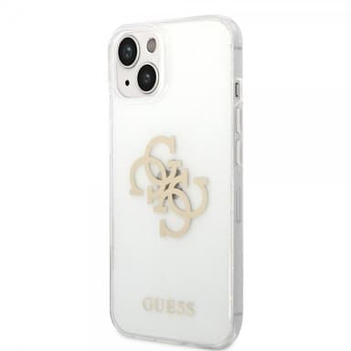 Guess iPhone 14 Kuori Full Glitter Läpinäkyvä