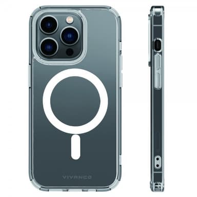 Vivanco iPhone 14 Pro Kuori Mag Steady Läpinäkyvä Kirkas