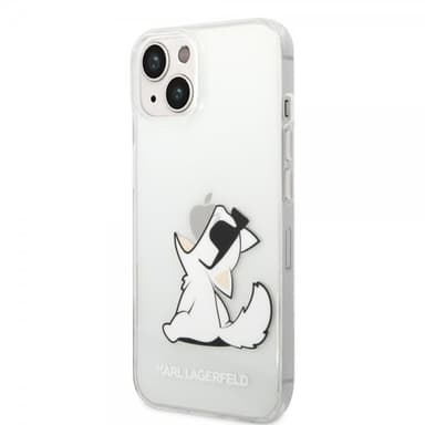 Karl Lagerfeld iPhone 14 Plus Kuori Fun Choupette Läpinäkyvä