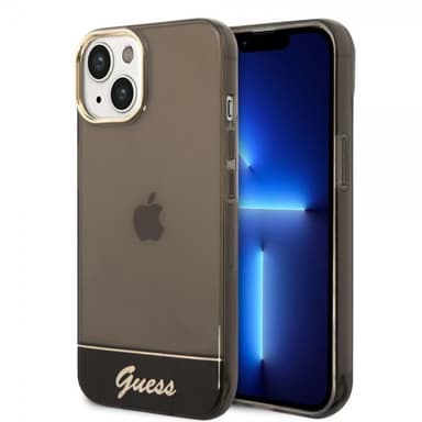 Guess iPhone 14 Kuori Translucent Musta