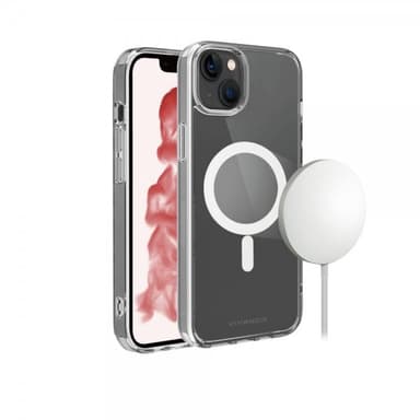 Vivanco iPhone 14 Plus Kuori Mag Steady Läpinäkyvä Kirkas