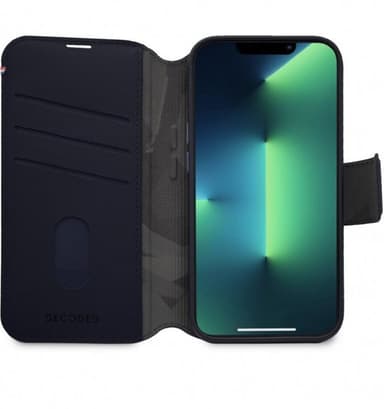 Decoded iPhone 14 Pro Max Kotelo Leather Detachable Wallet Navy