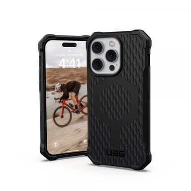 Urban Armor Gear (UAG) iPhone 14 Pro Kuori Essential Armor MagSafe Musta