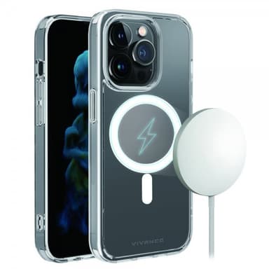 Vivanco iPhone 14 Pro Max Kuori Mag Steady Läpinäkyvä Kirkas