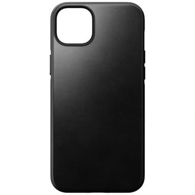 NOMAD iPhone 14 Plus Kuori Modern Leather Case Horween Musta