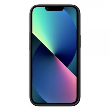 Baseus iPhone 14 Plus Kuori Liquid Silica Gel MagSafe Musta