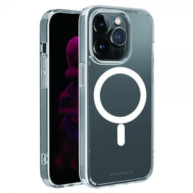 Vivanco iPhone 14 Pro Kuori Mag Steady Läpinäkyvä Kirkas