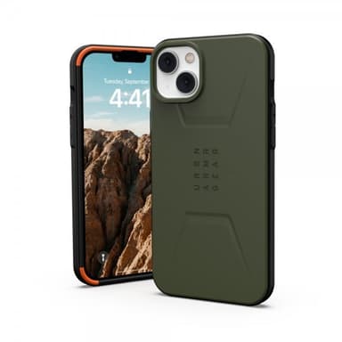 Urban Armor Gear (UAG) iPhone 14 Plus Kuori Civilian MagSafe Olive