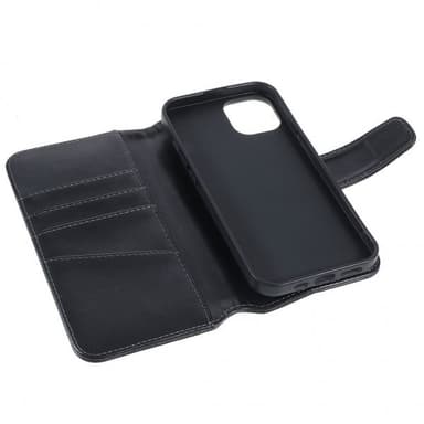 Nordic Covers iPhone 14 Plus Kotelo Essential Leather Raven Black