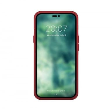 XQISIT iPhone 14 Pro Max Kuori Silicone Case Punainen
