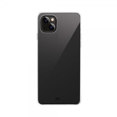 XQISIT iPhone 14 Kuori Flex Case Läpinäkyvä Kirkas