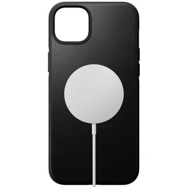 NOMAD iPhone 14 Plus Kuori Modern Leather Case Musta