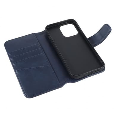 Nordic Covers iPhone 14 Pro Max Kotelo Essential Leather Heron Blue