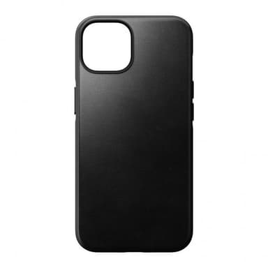 NOMAD iPhone 14 Kuori Modern Leather Case Horween Musta