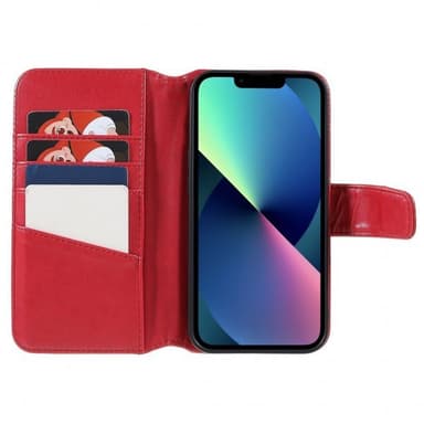 Nordic Covers iPhone 14 Plus Kotelo Essential Leather Poppy Red