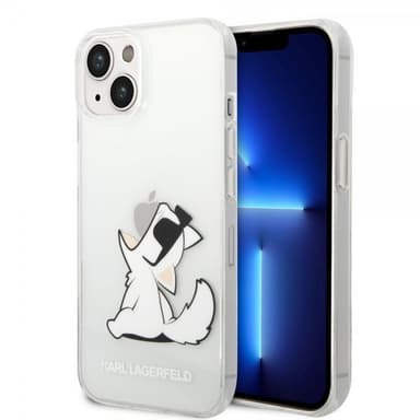 Karl Lagerfeld iPhone 14 Plus Kuori Fun Choupette Läpinäkyvä