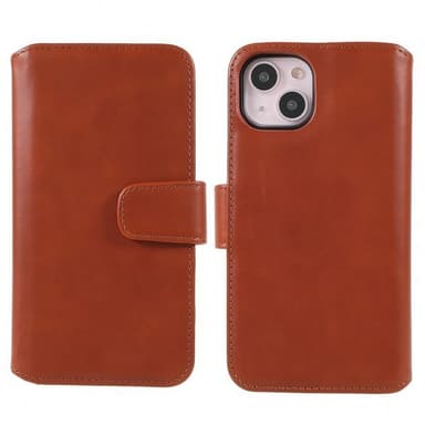 Nordic Covers iPhone 14 Plus Kotelo Essential Leather Maple Brown