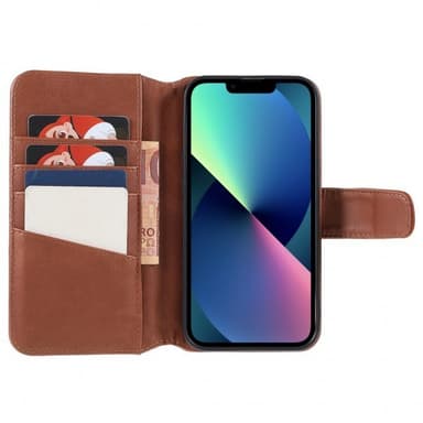Nordic Covers iPhone 14 Plus Kotelo Essential Leather Maple Brown