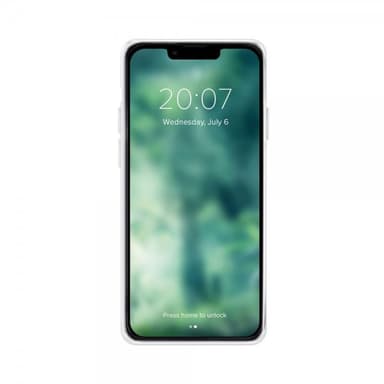 XQISIT iPhone 14 Kuori Flex Case Läpinäkyvä Kirkas