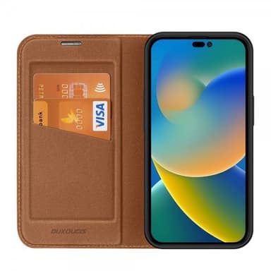 DUX DUCIS iPhone 14 Pro Kotelo Skin X2 Series Ruskea