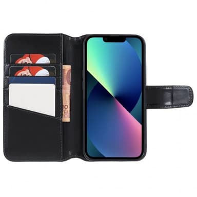 Nordic Covers iPhone 14 Plus Kotelo Essential Leather Raven Black