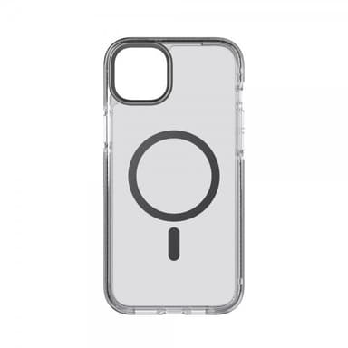 Tech21 iPhone 14 Plus Kuori Evo Crystal MagSafe Graphite Black