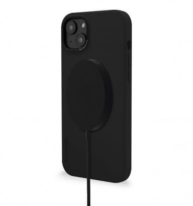 Decoded iPhone 14 Plus Kuori Silicone Backcover Charcoal
