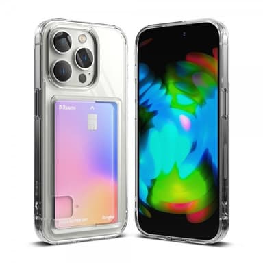 Ringke iPhone 14 Pro Max Kuori Fusion Card Clear