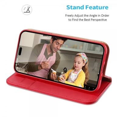 DUX DUCIS iPhone 14 Pro Kotelo Hivo Series Punainen