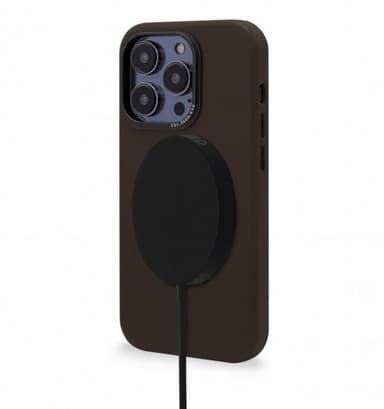 Decoded iPhone 14 Pro Max Kuori Leather Backcover Ruskea