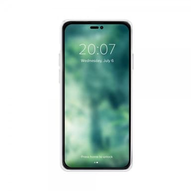 XQISIT iPhone 14 Plus Kuori Flex Case Läpinäkyvä Kirkas
