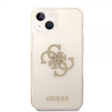 Guess iPhone 14 Kuori Full Glitter Kulta
